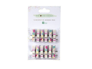 Colorful Clothes Pins 12 Pk