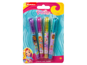 Nickelodeon Sunny Day 4 Pack Gel Pens