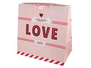 and#039;Happy Love Dayand#039; Large Gift Bag