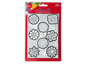 Color Your Own Magnets 16 Piece