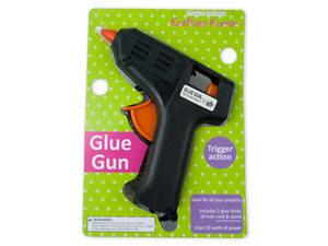 Trigger Action Hot Glue Gun With Glue Sticks