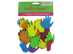 Foam Hand and Feet Craft Sticker Shapes