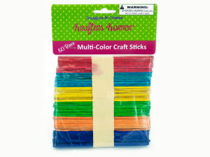 Multi-Color Craft Sticks