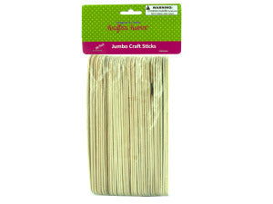 Jumbo Wood Craft Sticks