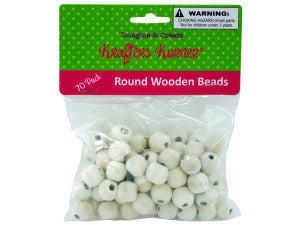 Round Wooden Beads