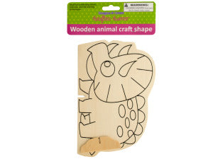 Wooden Animal Craft Shape