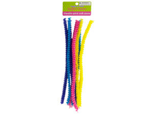 Chenille Spiral Craft Stems