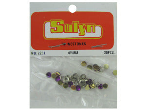 Purple Craft Rhinestones