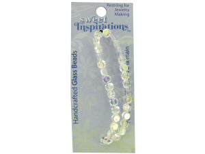 Handcrafted Clear Glass Beads