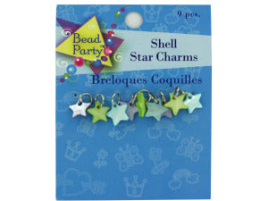 Pastel Shell Star Charms