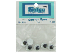 Sew-On Wiggly Eyes