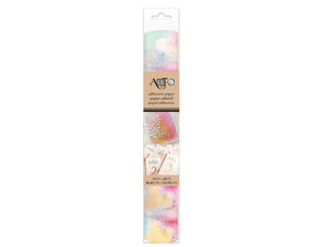 Self-Adhesive Watercolor Pattern Craft Paper Roll