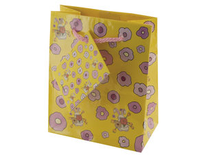 Small Rabbits andamp; Flowers Gift Bag