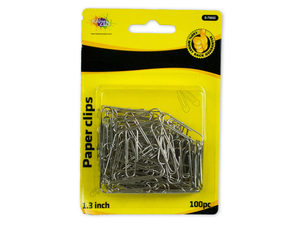 Silver Paper Clip 100pc