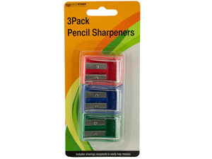 Dual Hole Pencil Sharpeners Set