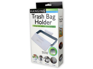 Trash Bag Holder w/Removable Lid