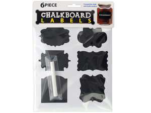 Self-Adhesive Chalkboard Labels