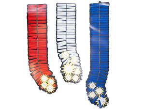 Patriotic Firecracker Bursts Hanging Party Decorations