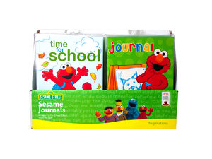 Sesame Street Kids Journals in Countertop Display