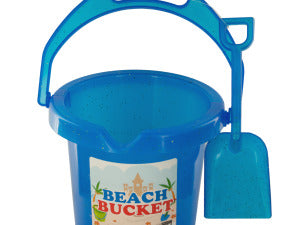 Glitter Beach Bucket with Shovel