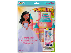 Princess Pop-Outz Hang Ups Activity Set