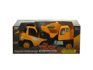 Friction Powered Toy Construction Truck