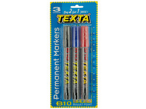 Bullet Point Permanent Markers Set