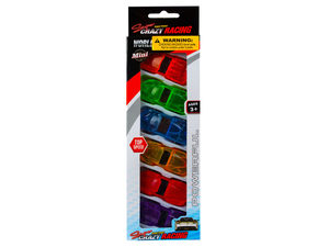 6 Pack Super Race Car Set