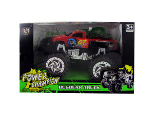 Friction Big Wheel Super Power Pickup Truck