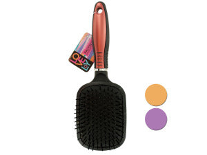 Paddle Hairbrush with Built-In Mirror