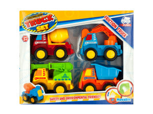 Friction Construction Truck Set