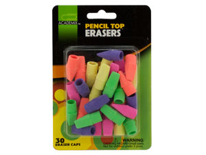 Pencil Top Erasers Set