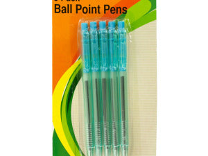 Light Blue Ball Point Pens Set