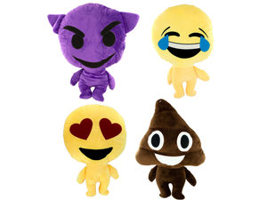 Emoticon Stuffed Plush Character