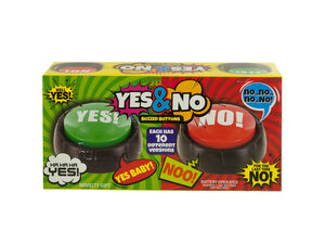 Talking Yes andamp; No Buzzer Buttons