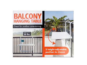 All-Purpose Balcony Hanging Table