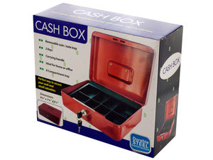 Multi-Compartment Steel Locking Cash Box