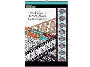 Tribal Patterns Large Coloring Pad