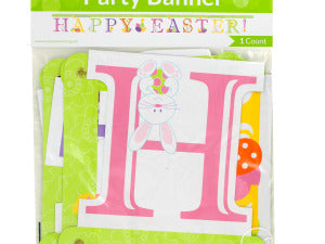 and#039;Happy Easter!and#039; Jointed Party Banner