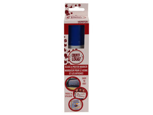 Glass andamp; Poster Marker - Blue