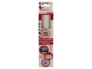 Glass andamp; Poster Marker - White