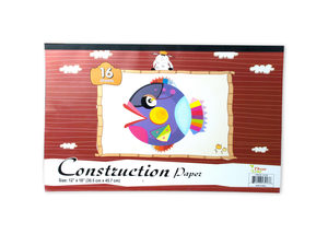 Construction Paper Pad 16 Sheets